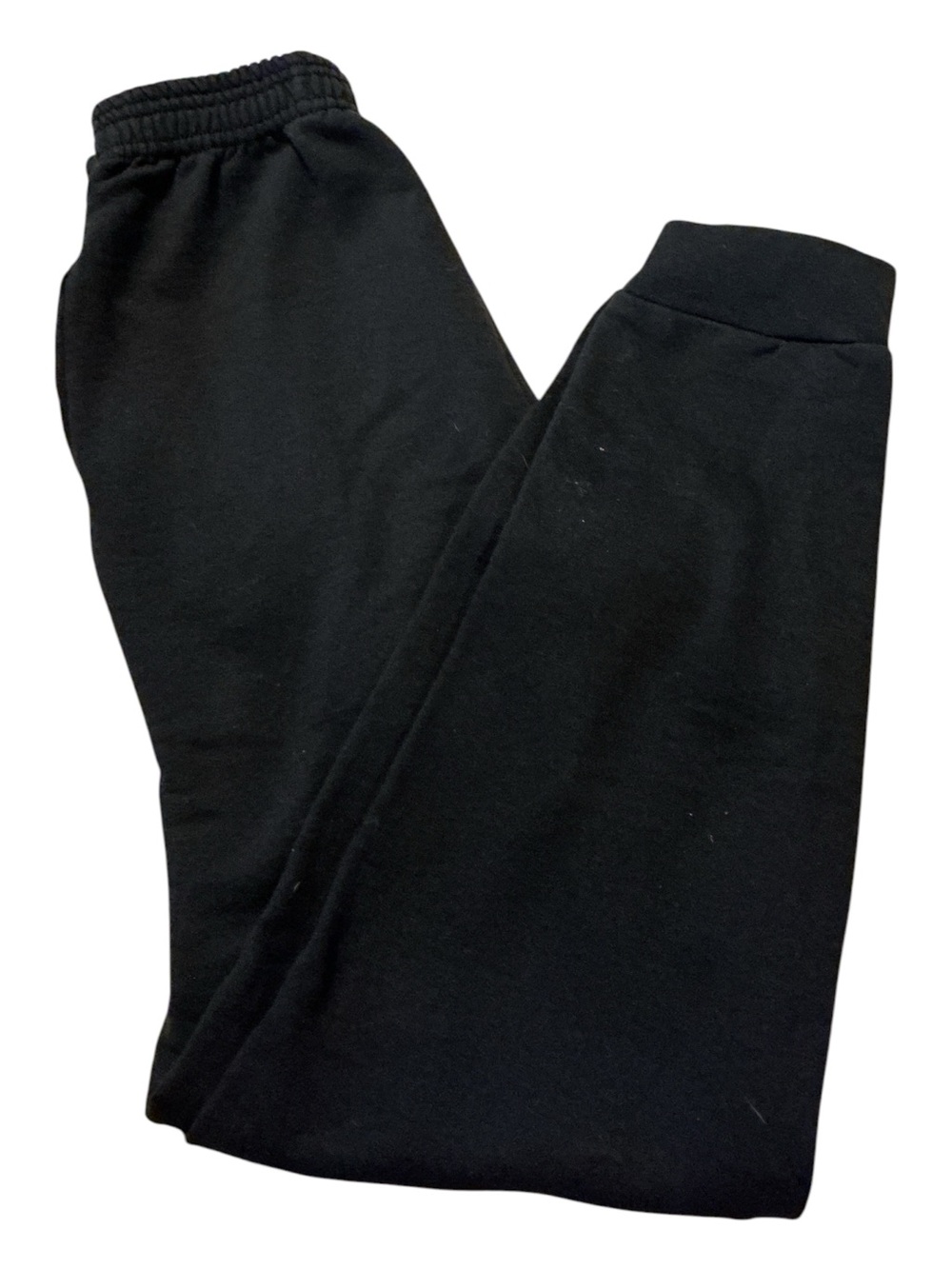 Black Kids Fleece Jogger Pants